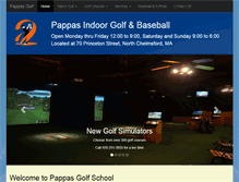Tablet Screenshot of bpappasgolf.com